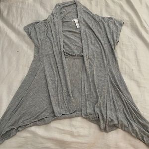 ❤️ cutest grey shortsleeve cardigan